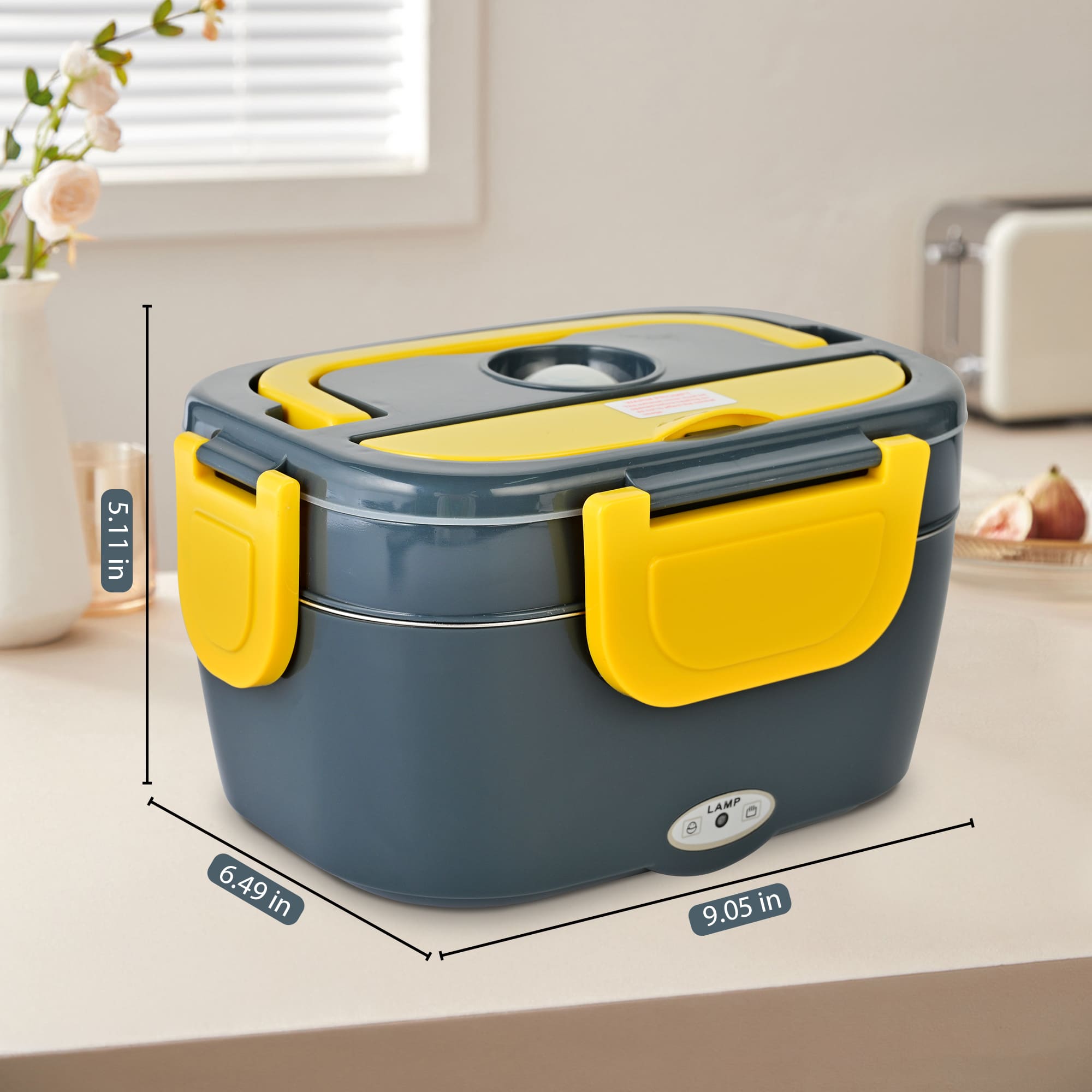SUSTEAS Portable Electric Lunch Box