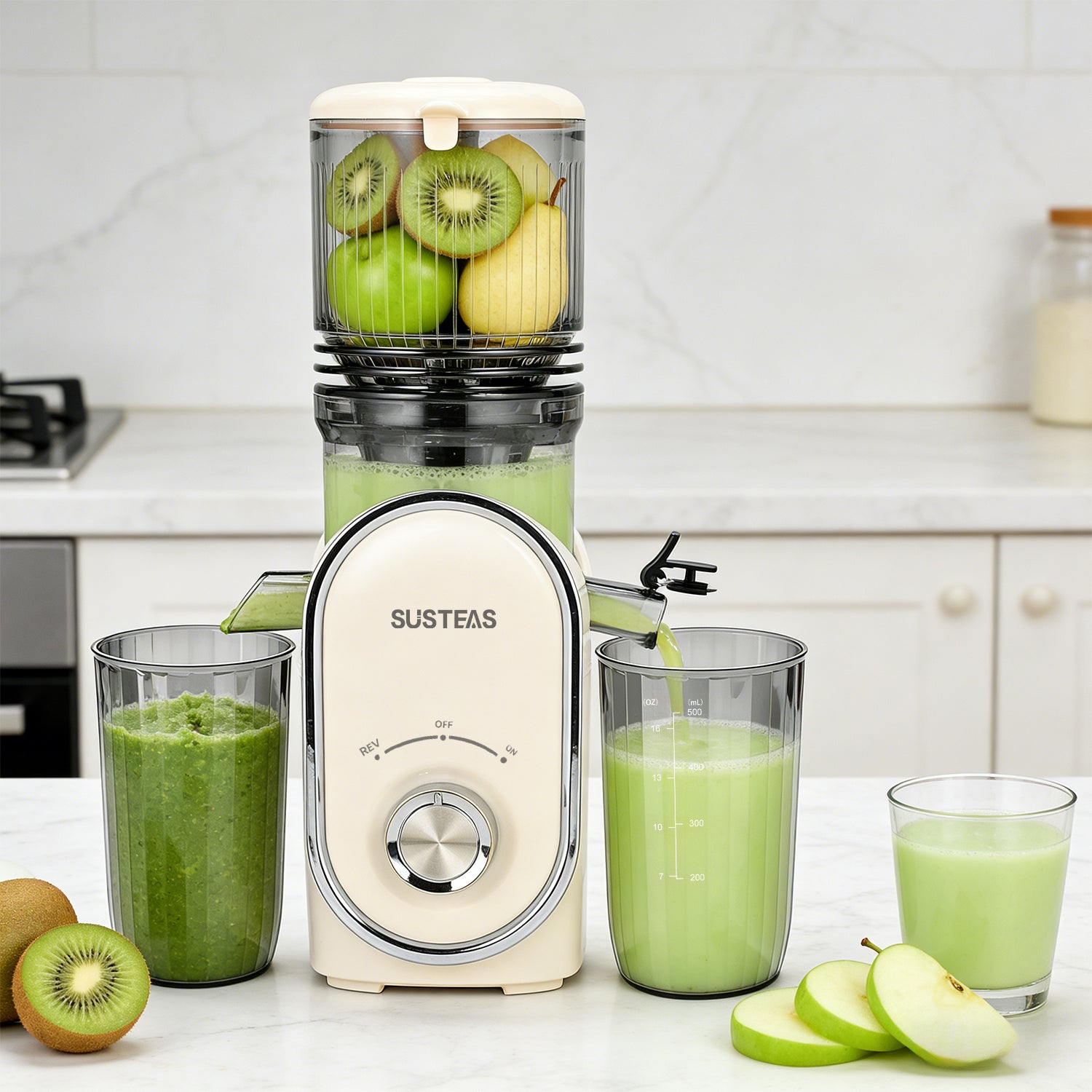 sustaです。 Salad Spinner, 4.25Qt with 5 Blade Slicer – SUSTEAS