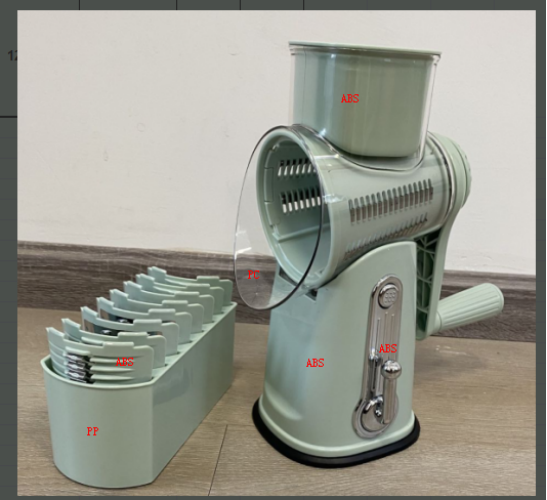 Vegetable Cheese Grater (Green)