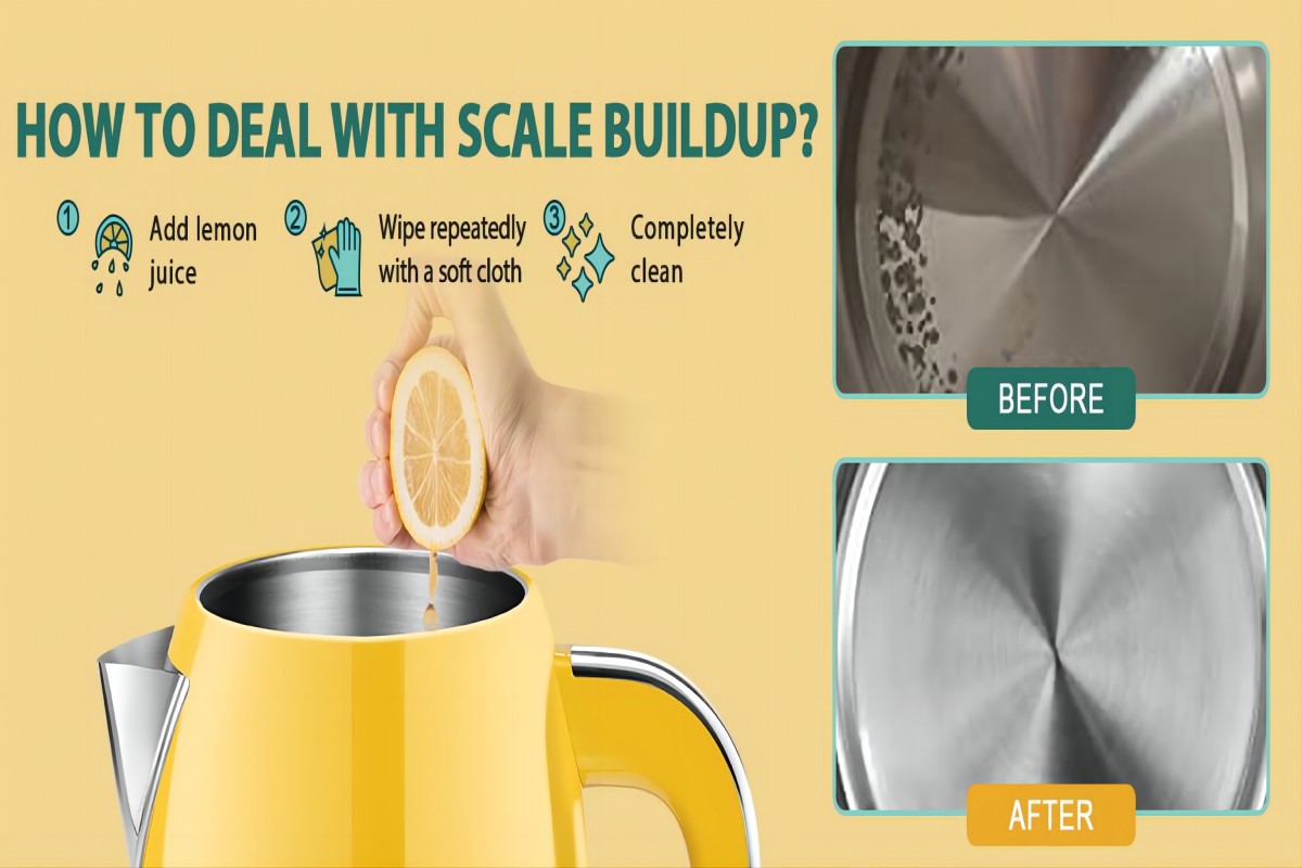 Effective Household Ingredients for Cleaning an Electric Kettle