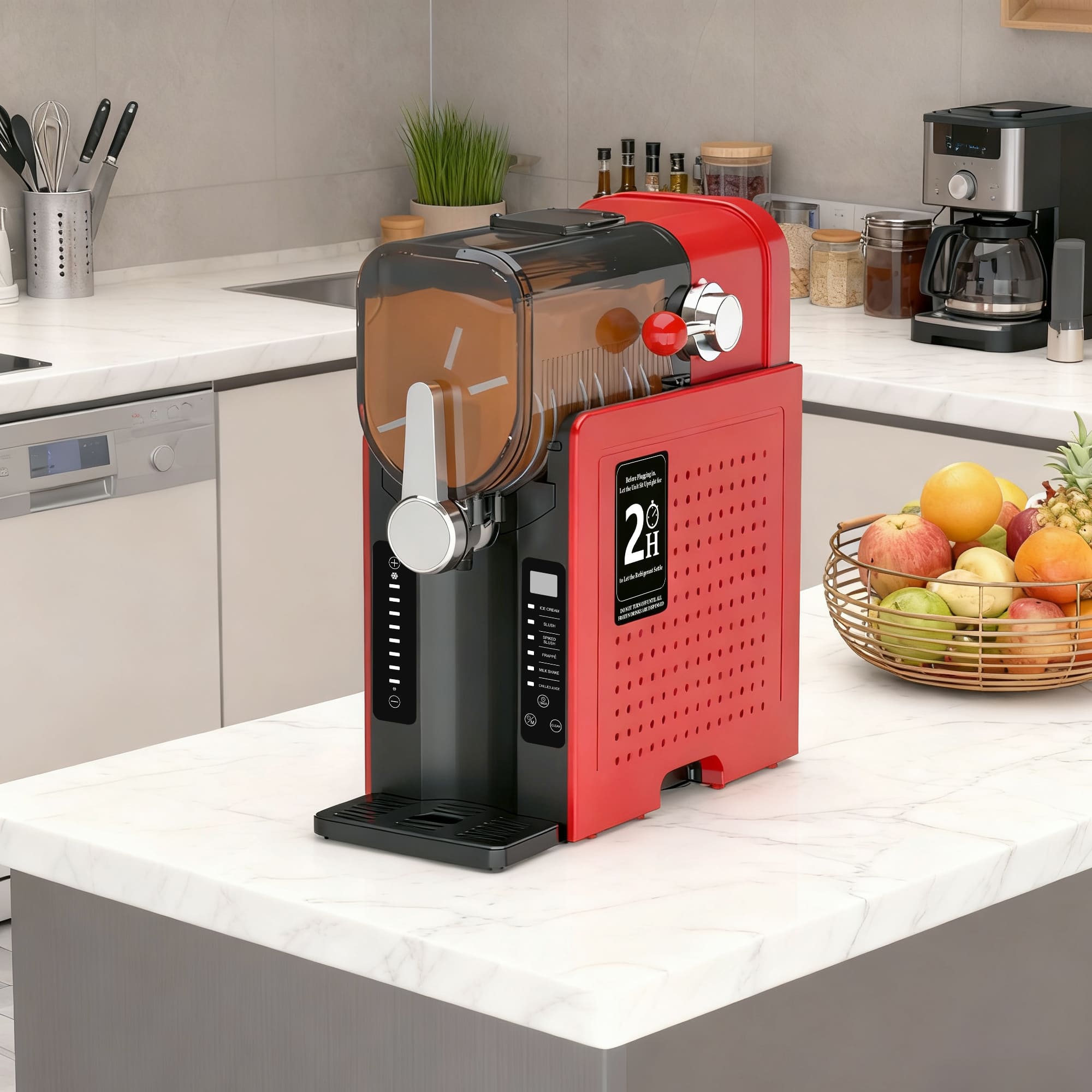 SUSTEAS Slushie Machine, Perfect for Frozen Drinks & Snow Melting, Ideal for Home