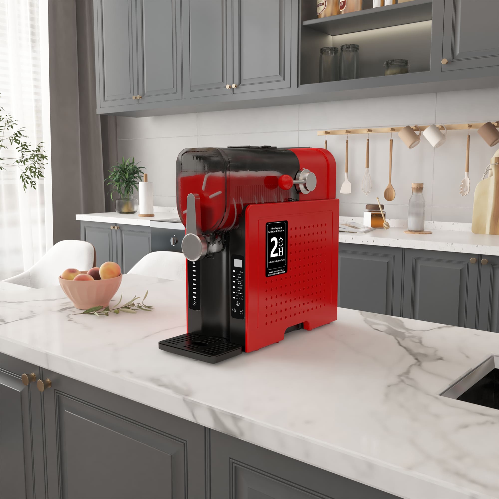 SUSTEAS Slushie Machine, Perfect for Frozen Drinks & Snow Melting, Ideal for Home