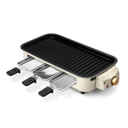 SUSTEAS Electric Barbecue Grill for Home, Non-stick & Smokeless grill for kitchen