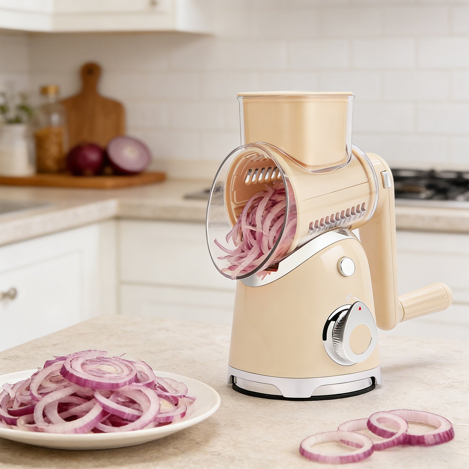 New Rotary Cheese Grater for Home Use