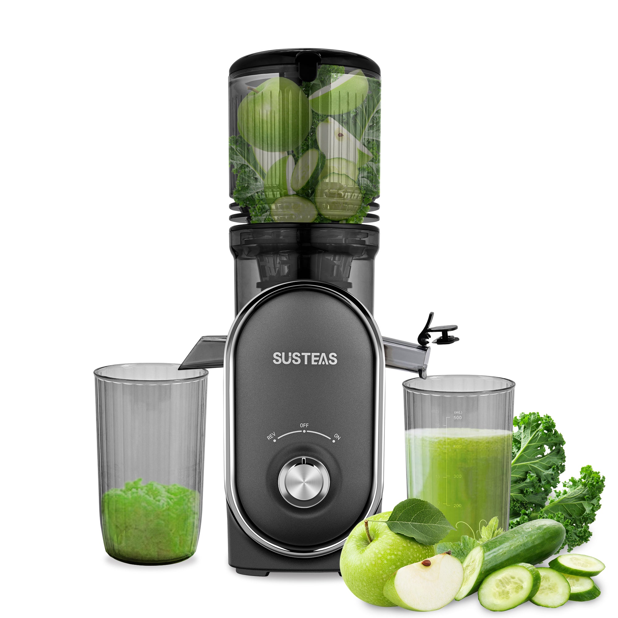 SUSTEAS Affordable Juicer for home use, White