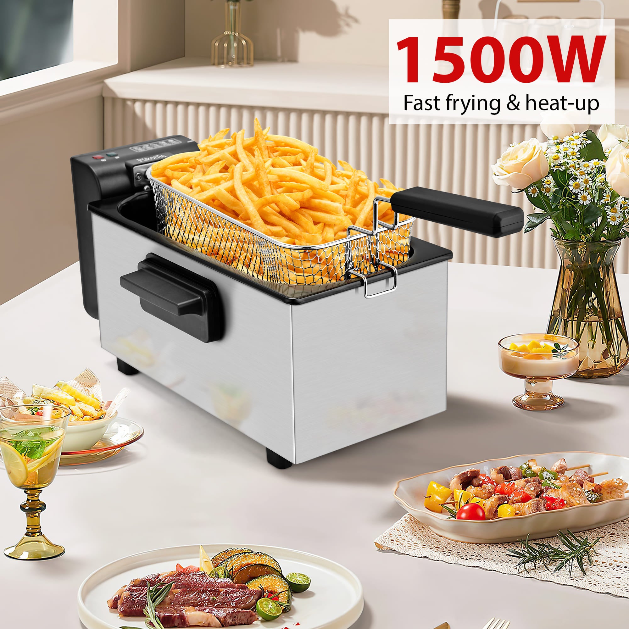 SUSTEAS Electric Deep Fryer
