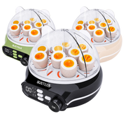 Rapid Egg Cooker 9 Eggs Capacity, Soft, Medium, Hard Boiled Egg Cooker ZD7000