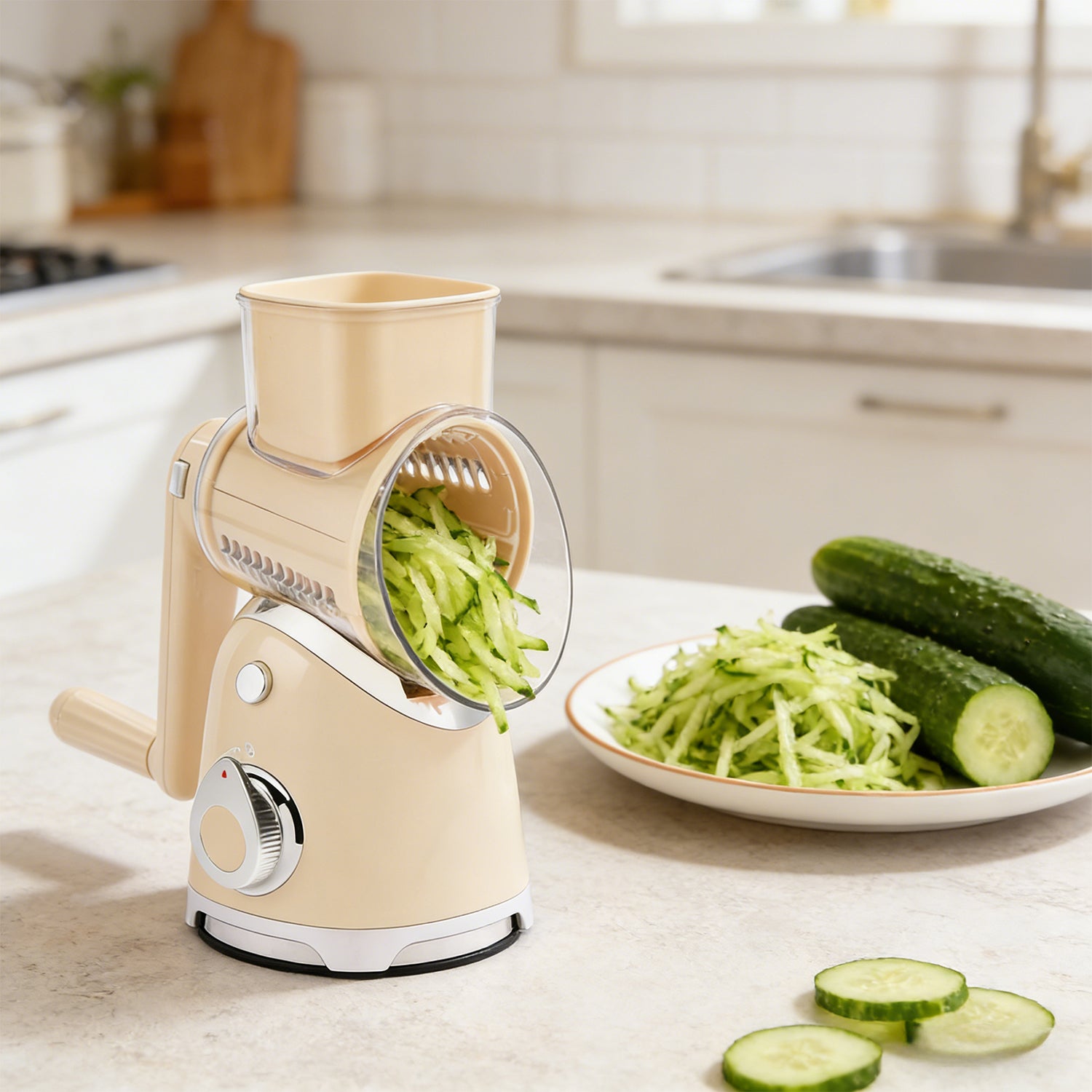 New Rotary Cheese Grater for Kitchen