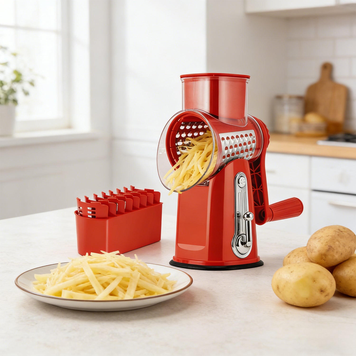 Vegetable Slicer and Grater for Home Use