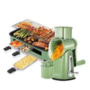 Kitchen essentials: Cheese Grater & Electric Grill, Green Color