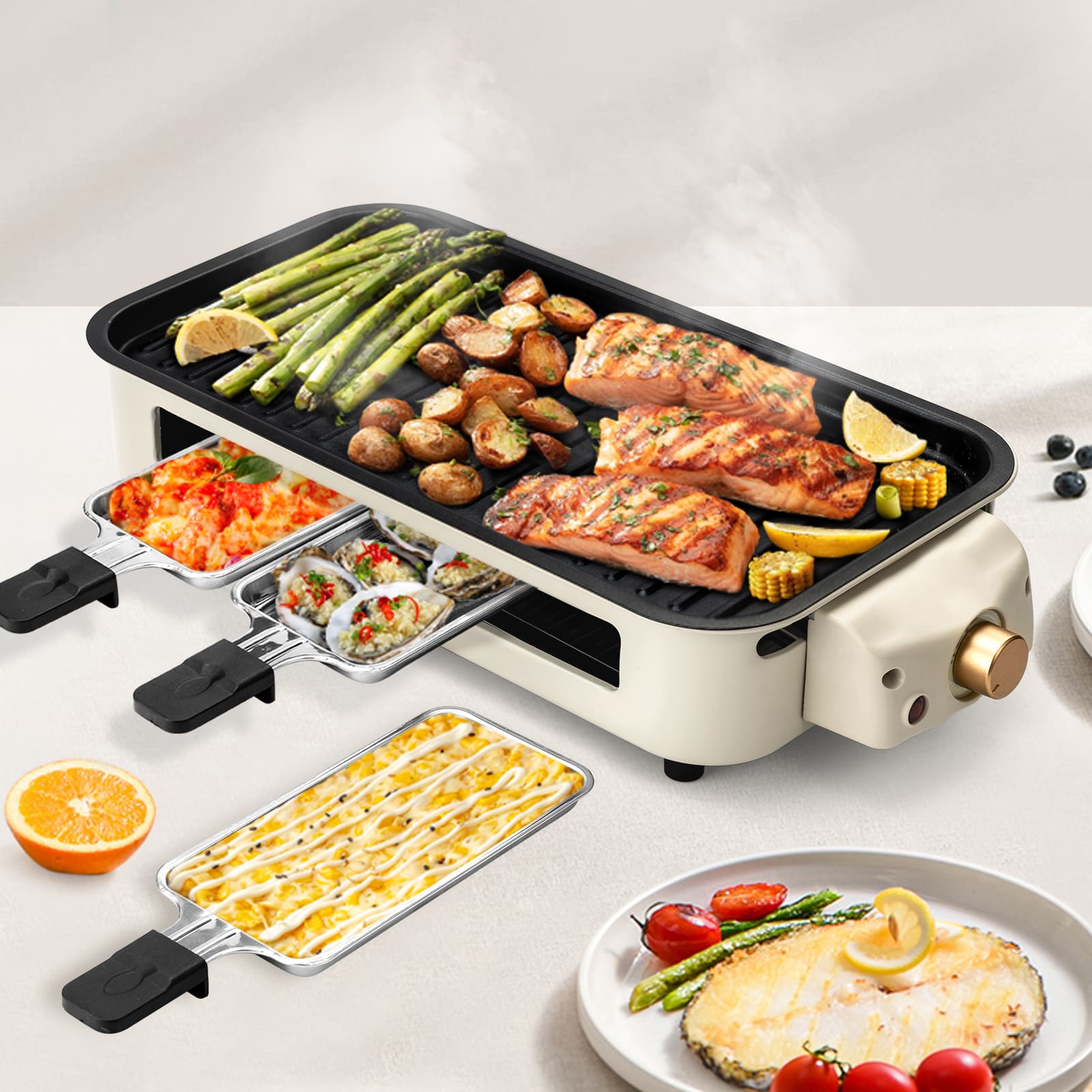 SUSTEAS Indoor Electric Grill