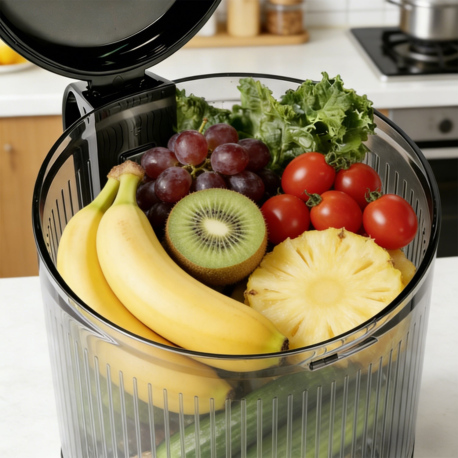sustaです。 Cold Press Juicer Slow Masticating for Orange Fruits Vegetables