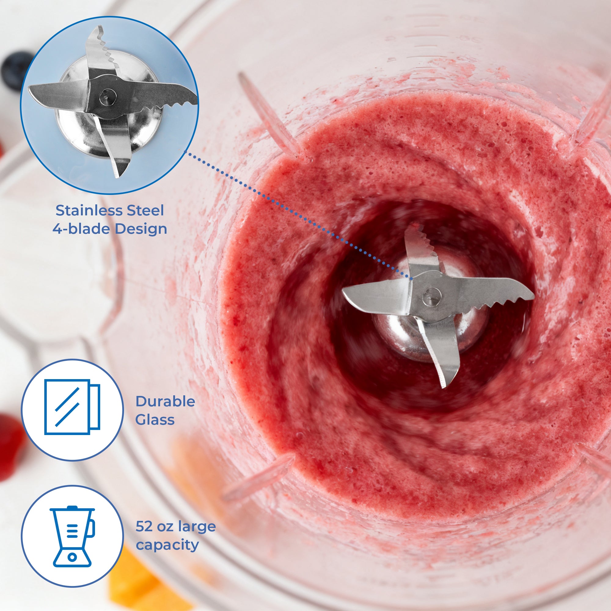 Home Essentials: Vegetable and Fruit Juicer & Blender for Home Use