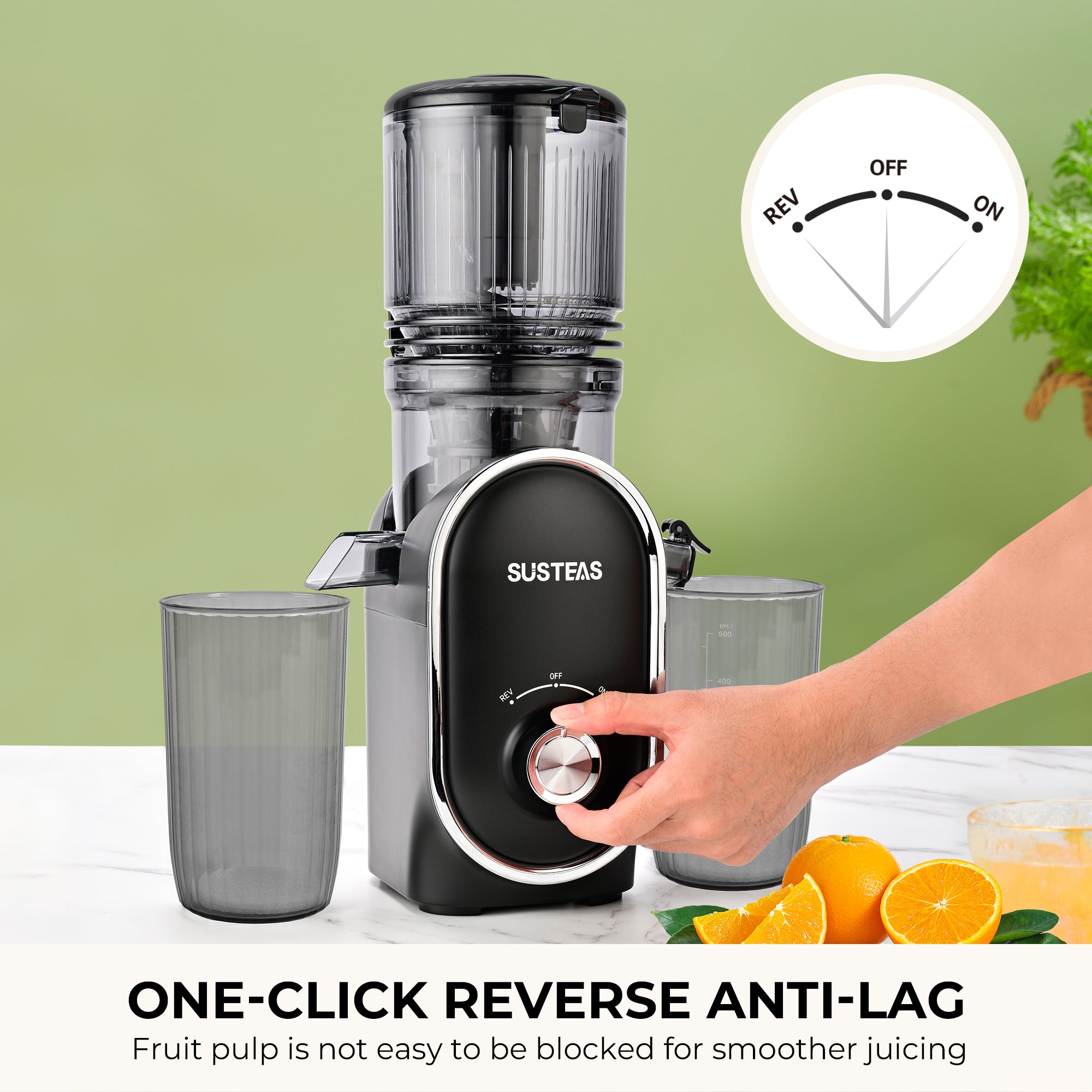 Kitchen Essentials: Electric Indoor Fryer & Blender for Home Use, Black Color