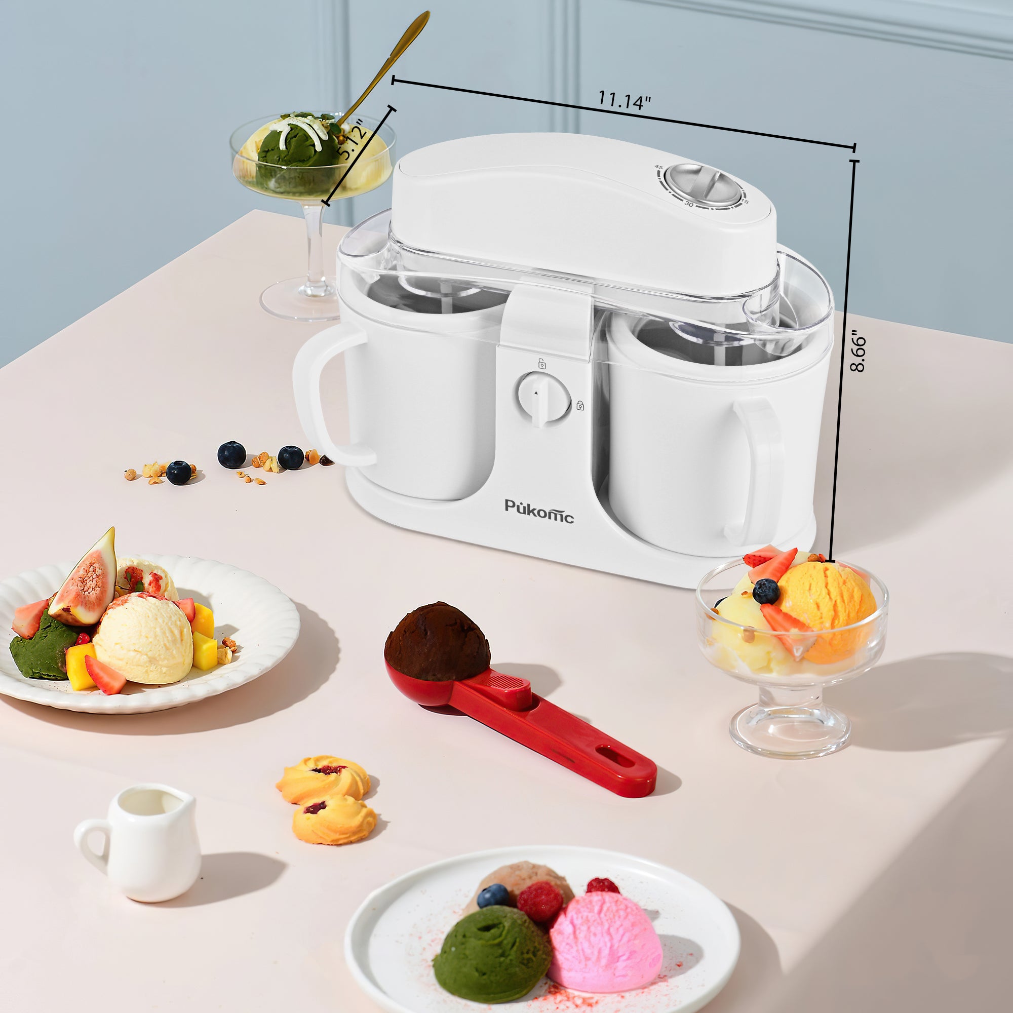 Home Essentials: Fruit Juicer &  Ice Cream Machine for Home Use