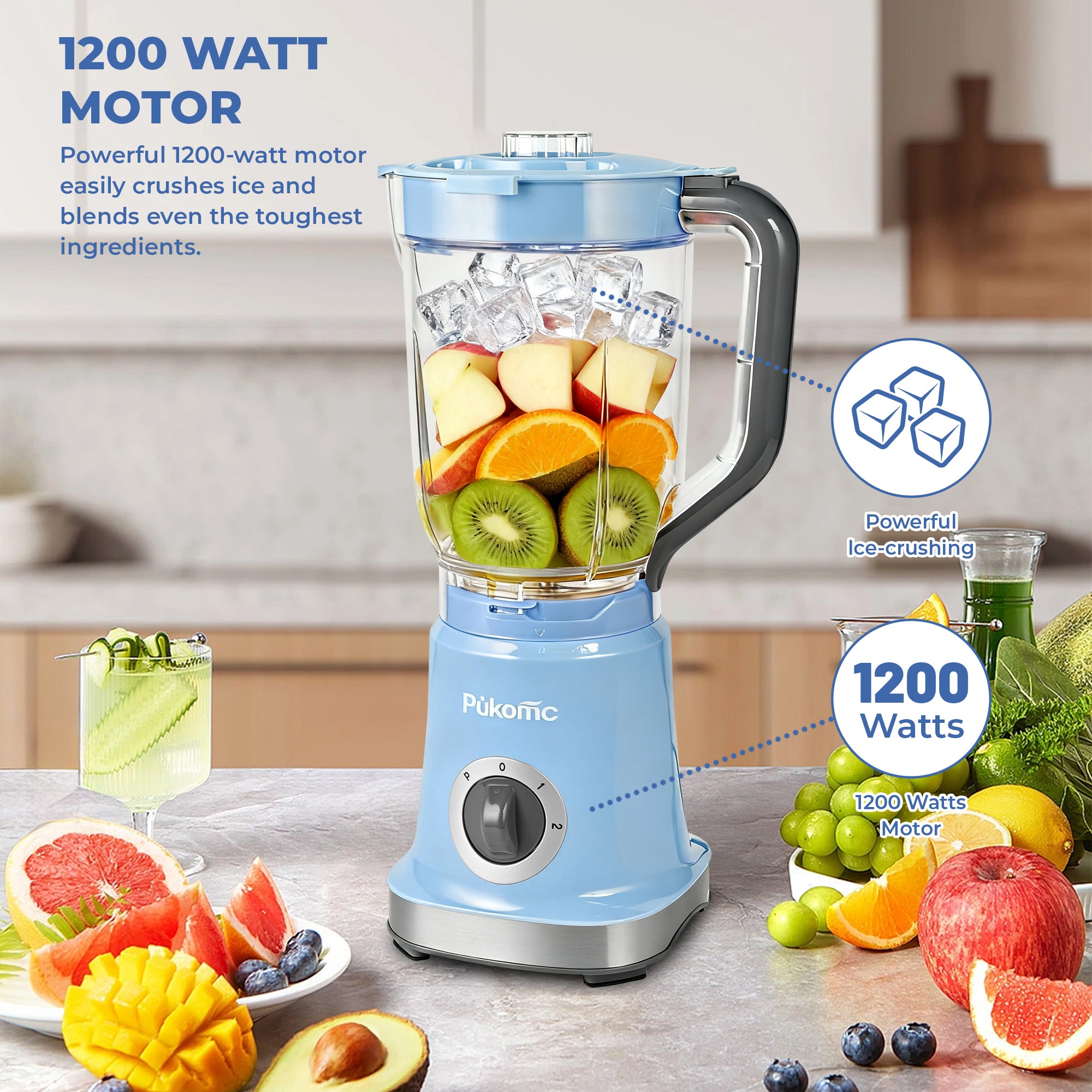 Home Essentials: Vegetable and Fruit Juicer & Blender for Home Use