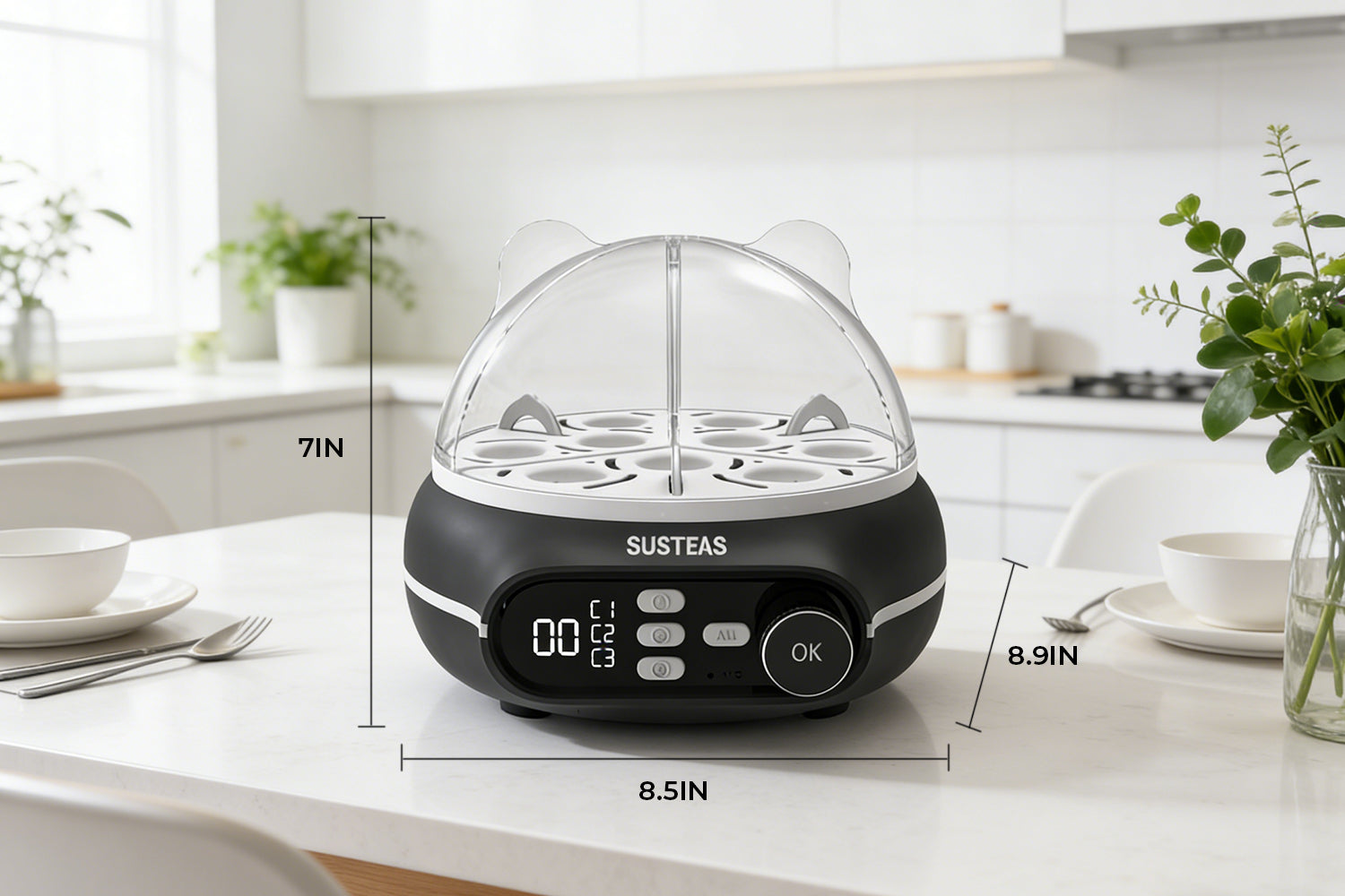 A Smart Egg Cooker for Kitchen