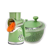Kitchen Salad Series Essentials: Grater Machine and Salad Spinner for home
