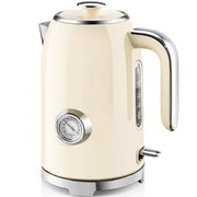 Electric Kettle Fast Boiling 1.7L Stainless Steel Auto Shut Off for Home KE1309BT - SUSTEAS