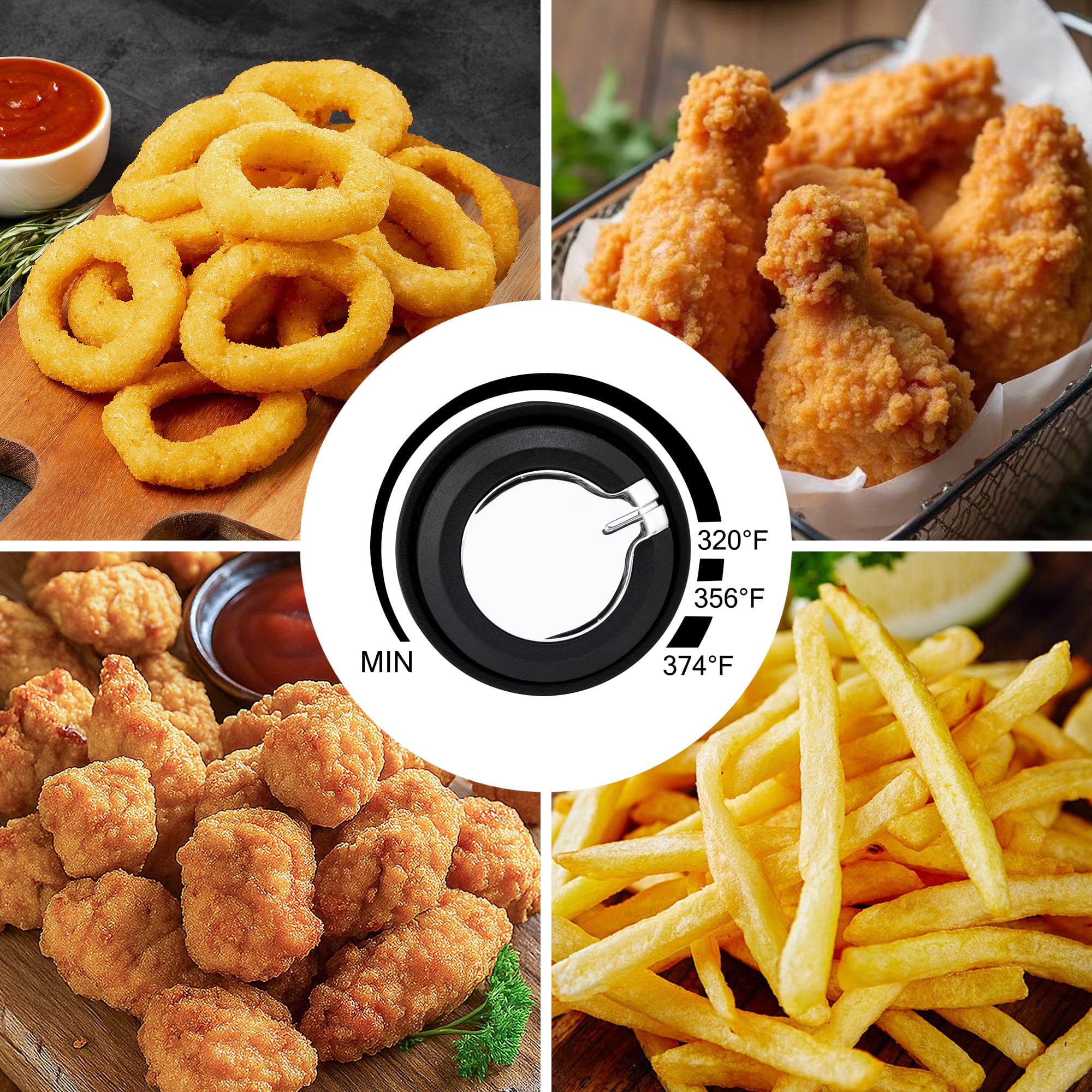 SUSTEAS Electric Deep Fryer