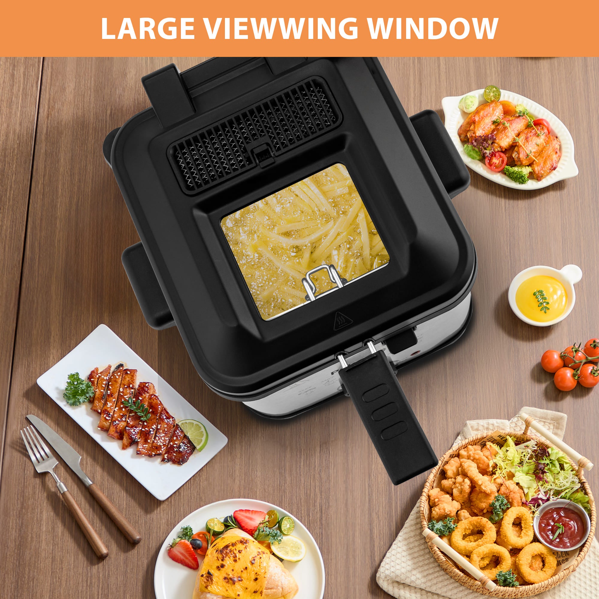 SUSTEAS Electric Deep Fryer