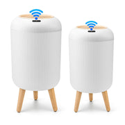 Pukomc® 2-Pack Smart Sensor Trash Cans 12L & 10L with Automatic Motion Detection (TG6212)