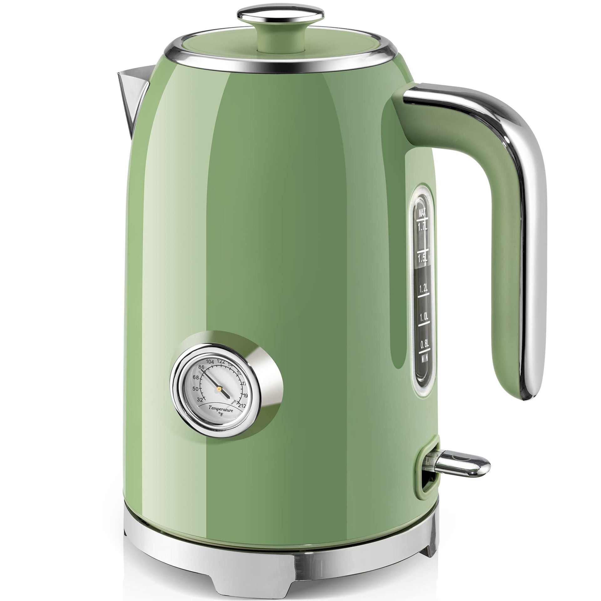 SUS304 Electric Kettle Cordless Teapot Stainless Steel 304 Fast