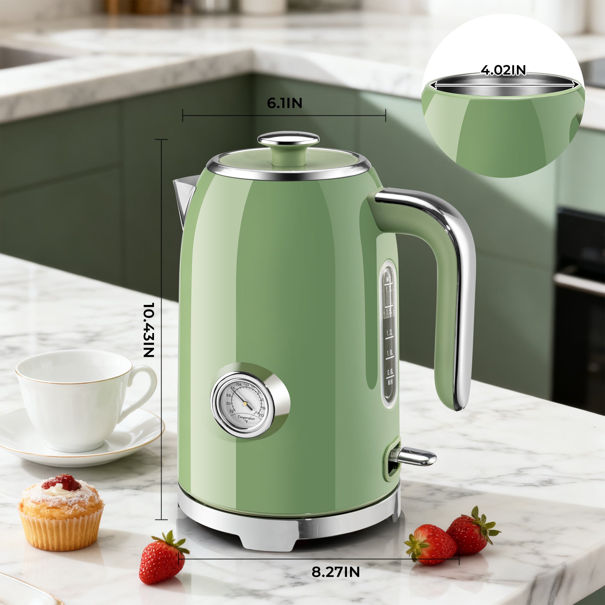 SUSTEAS Electric Tea Kettle