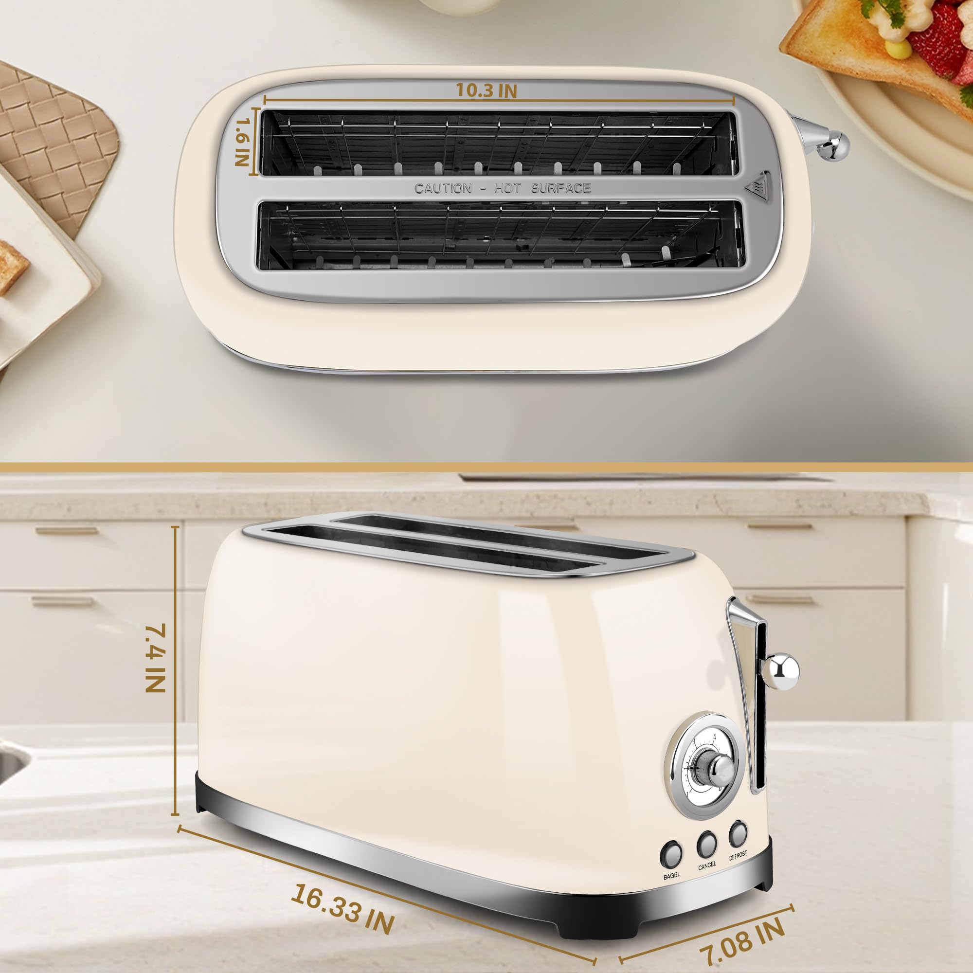 SUSTEAS Electric Kettle & Toaster