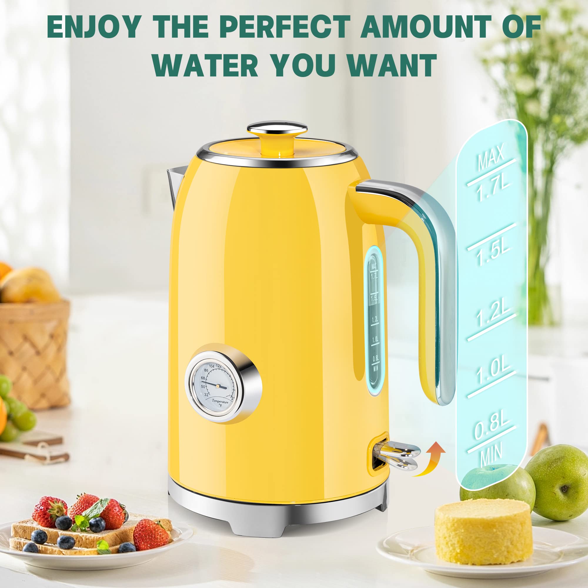 SUSTEAS Electric Tea Kettle