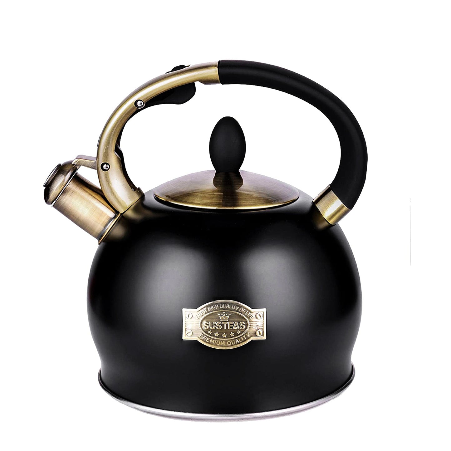 Whistling Tea Kettle Stainless Steel - Golden Gait Mercantile
