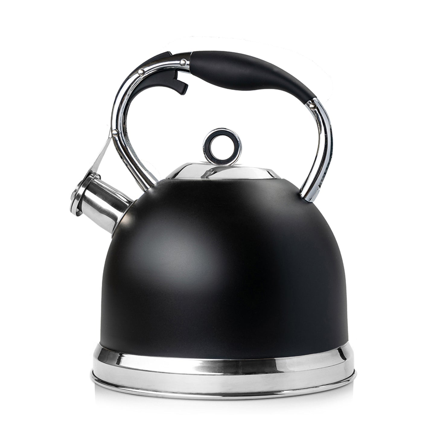 Stainless Steel Electric Kettle Multipurpose Extra Large with Handle,  (Black)