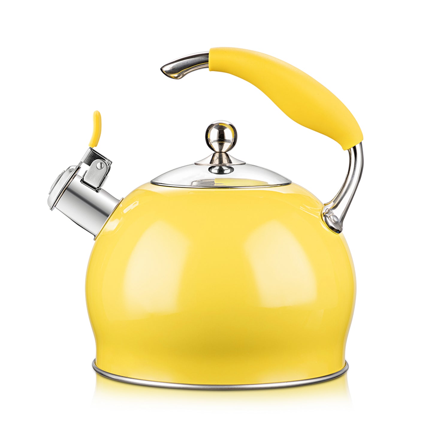 Stovetop Teapot, Whistling Tea Kettle Safe Fast Heating For Induction  Cooker 